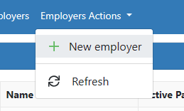 New Employer